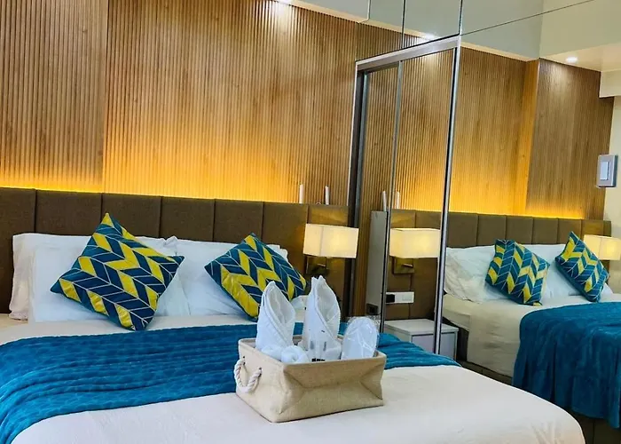 Cai's Bay, Near Airport With Pool&sauna Access Apartamento Manila